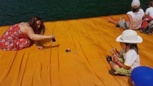 The Floating Pears...La Inuzza vera star del pontile - 20160625 145509