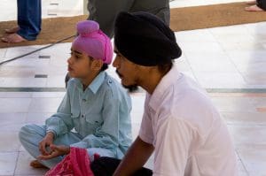 sick al Gudwara Bangla Sahib di Nuova Delhi - web 3893