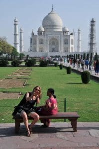 Io al Taj Mahal. Foto di Marta Grottesi - 18362135 10212781710719650 543035562 o 1