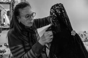 vestir de mantilla en semana santa